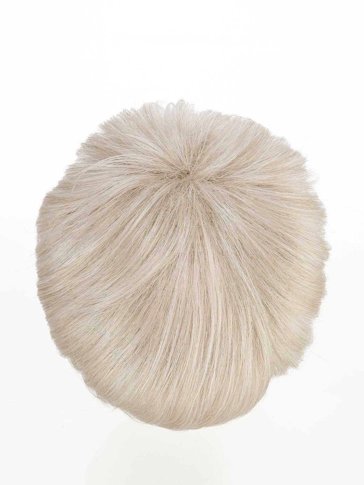 Aeris in Frost White | 6x6 Topper | Synthetic Light Density Hairpiece by ECCO Hair