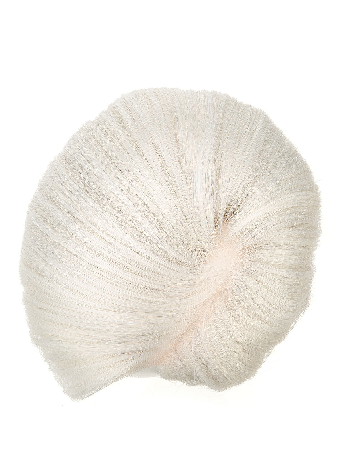 Sophie in Frosted Pearl | Mono Part Short Straight Wig | Silver Platinum by Rieker Wigs