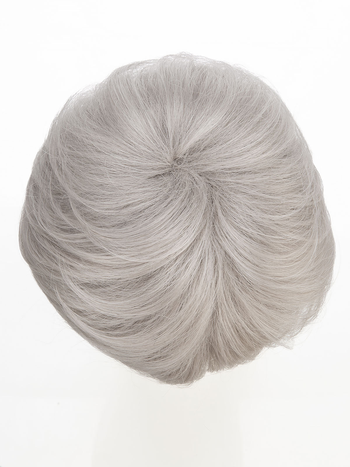 Irene in Smoky Beige | Wefted Synthetic Short Straight Wig | Ash Grey Wig by Rieker Wigs