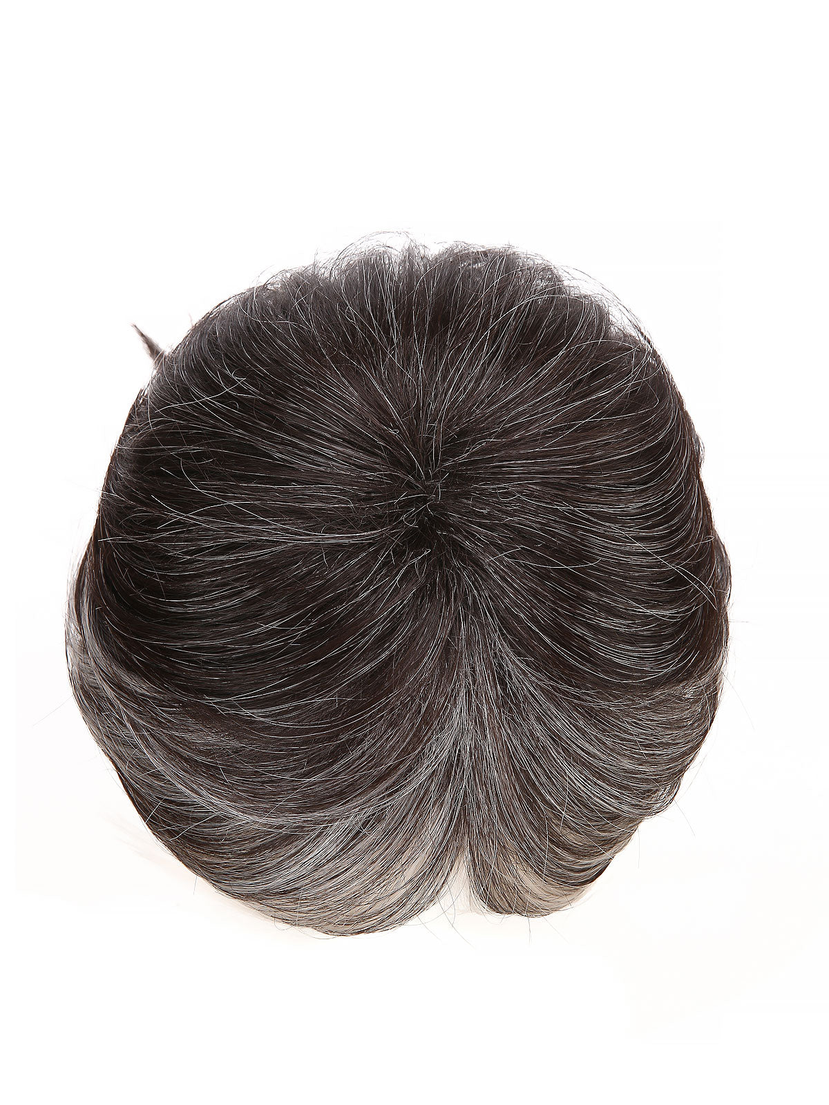 Isabelle in Soft Silver | Short Straight Synthetic Wig | Silver Wefted Wig by Rieker Wigs