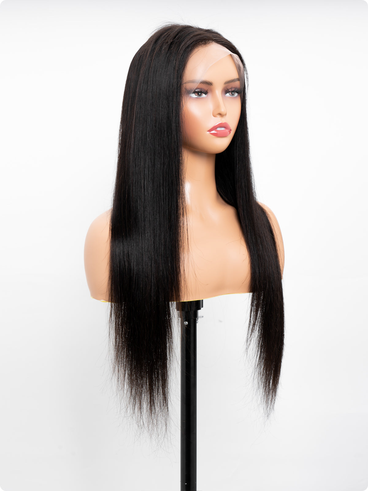 Lewis And Ailsa Hair Straight 13*4 Transparent Lace Front Wig 180% Density