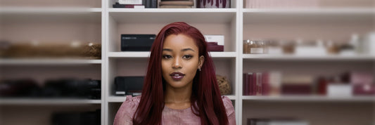 Perfect Burgundy Ensemble: A 99J Wig Styling Guide