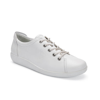 ECCO Soft 2 Women's Sneakers Leather Outdoor Casual Shoes 206503