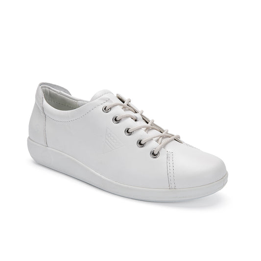 ECCO Soft 2 Women's Sneakers Leather Outdoor Casual Shoes 206503