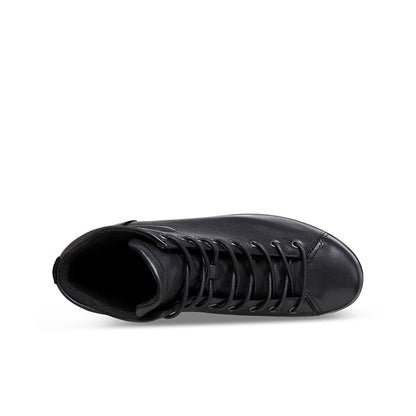 ECCO Soft 2 Women's Boots Black Leather Classic Casual Shoes 206523