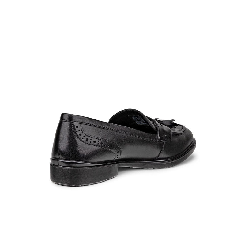 ECCO DRESS CLASSIC 15 Women's Loafers Black Leather Fashionable Classic Casual Shoes 209863