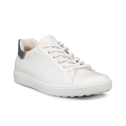 ECCO Soft 7 Women's Sneakers Sneakers White Leather Fashion Casual Shoes 470843