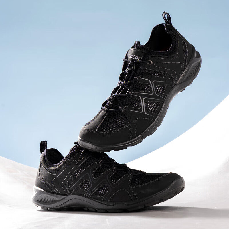 ECCO Terracruise Lt Men's Sneakers Black Outdoor Casual Sport Shoes 825774