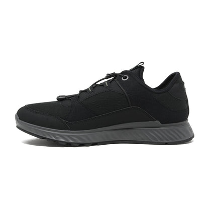 ECCO EXOSTRIDE Men's Sneaker Black Textile Casual Fashion Formal Sports Shoes 835334