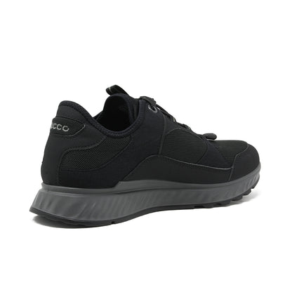 ECCO EXOSTRIDE Men's Sneaker Black Textile Casual Fashion Formal Sports Shoes 835334