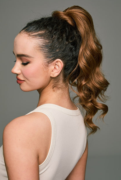 Jamie | Brown Ponytail Extension Wig Accessories | Synthetic Natural Ponytail - Ailsa's Wigs