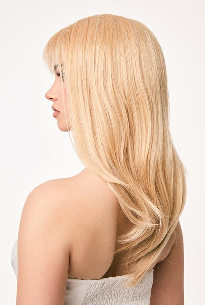 Eilis | 20" Blonde Straight Layered Wig with Bangs | Synthetic | Ailsa's Wigs