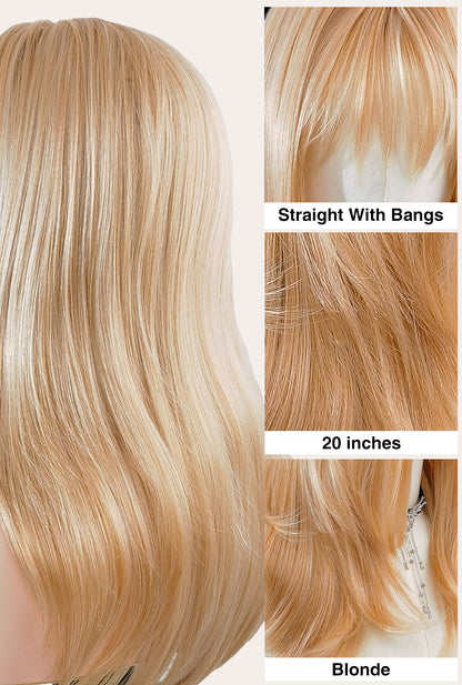 Eilis wig by Ailsa's Wigs, hand tied bangs detail, single strand implants