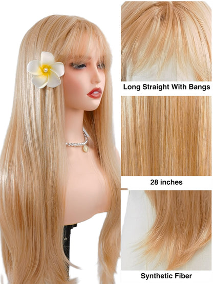 Air Bangs & Natural Part - Vivienne Wig by Ailsa's Wigs Hairline Perfection