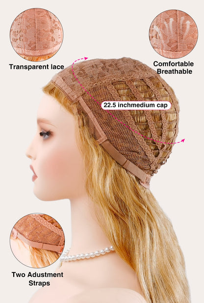 Auto-Adjust Cap - Lilith Wig by Ailsa's Wigs with 3-Secure Clip Ventilation System