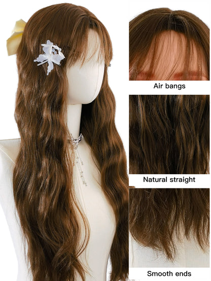 S-Curve Perfection - Mary Wig by Ailsa's Wigs Showing Air Bangs & Wave Definition
