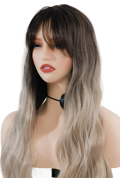 Juli Wig by Ailsa's Wigs - 26" Boardroom-to-Bar Ombre Curls in Sophisticated Grey