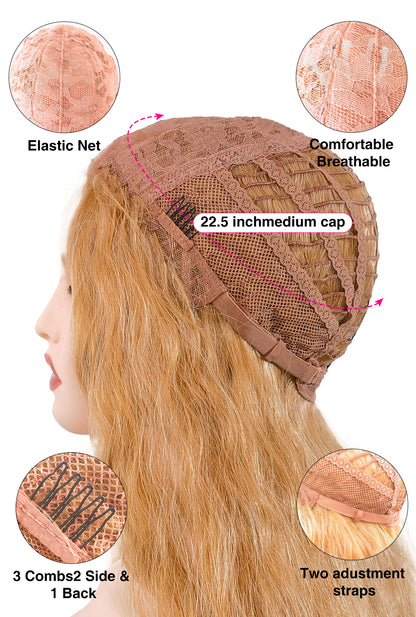 Cloud-Touch Cap - Luna Wig by Ailsa's Wigs with Pressure-Relief Ventilation Network