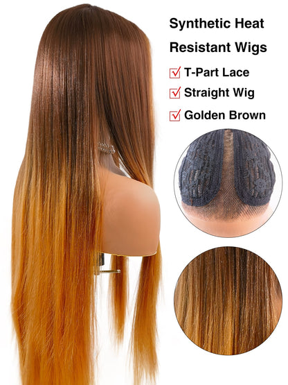 Hannah wig's breathable lace scalp & adjustable straps for comfort, with natural hair parting.