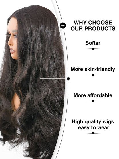 Why Riley? Heat-defiant waves stay perfect, with Ailsa's Wigs' premium fibers offering human-hair softness and effortless morning routines.