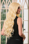 Side view of Madeline 28-inch waves by Ailsa's Wigs, showcasing dimensional layers that move like real hair