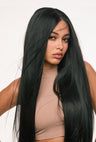 Clara 32-inch bone straight wig by Ailsa's Wigs flowing like liquid obsidian, framing face with timeless sophistication