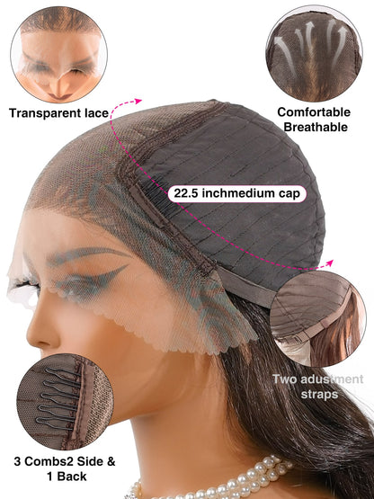 Susan by Ailsa's Wigs – Internal cap structure with 22.5" average size, breathable mesh, 3 combs, and adjustable straps for secure fit.