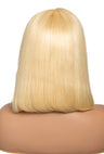Human Hair 613 Blonde Wig - HD Lace Bob Straight Wig | Low Density Wigs | Lewis and Ailsa