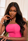 Human Hair Body Wave Black Wig | HD 13*4 Lace Front 180 Density Wig  | Lewis and Ailsa