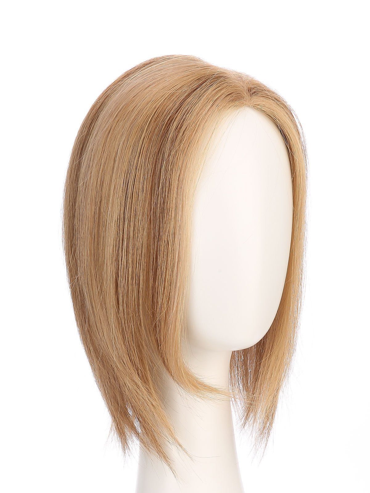 Elva in Ash Violet Blonde | 10" Remy Human Hair Topper | Mono Base Cool Blonde Top Piece by ECCO Hair