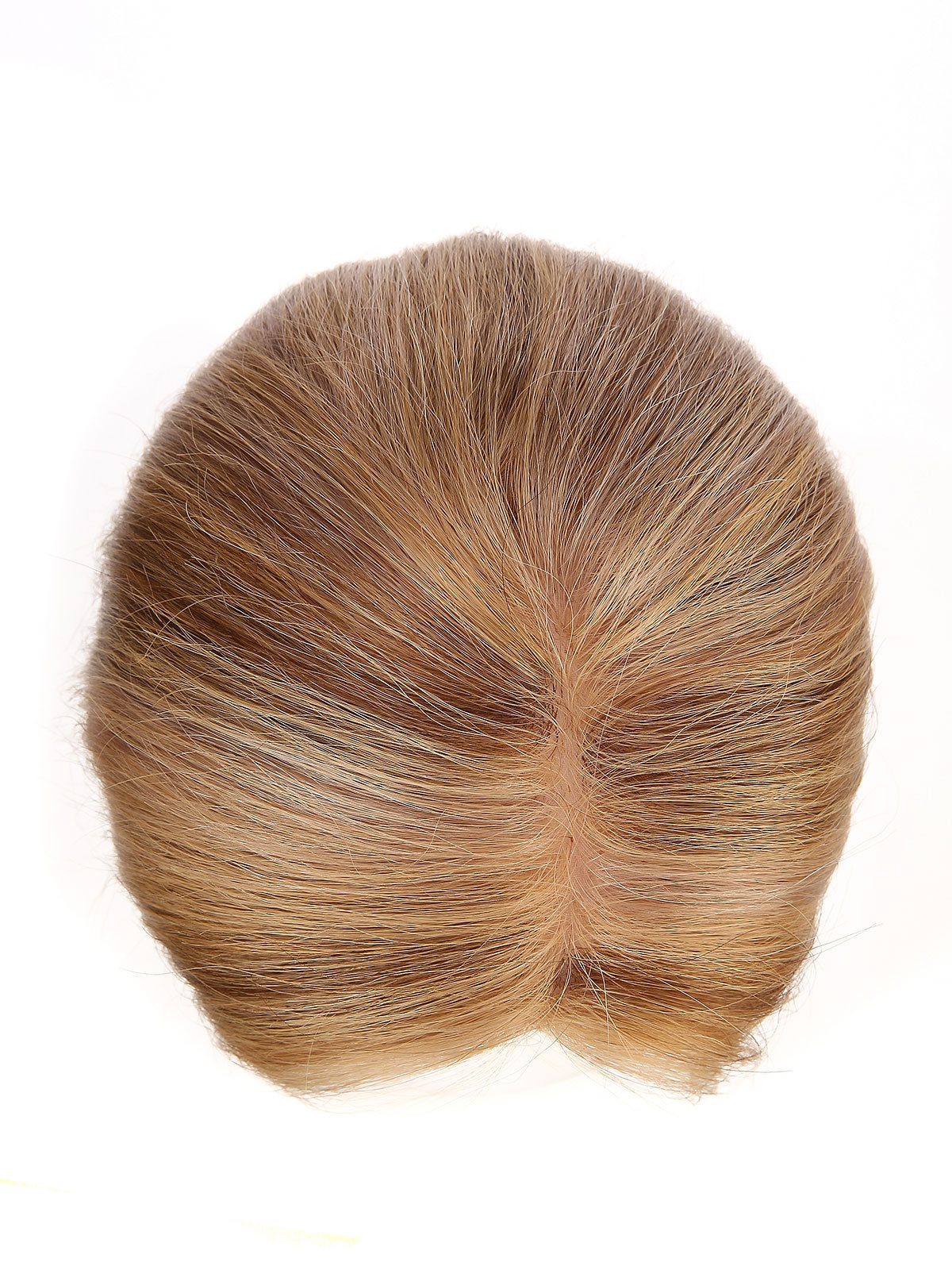 Elva in Ash Violet Blonde | 10" Remy Human Hair Topper | Mono Base Cool Blonde Top Piece by ECCO Hair