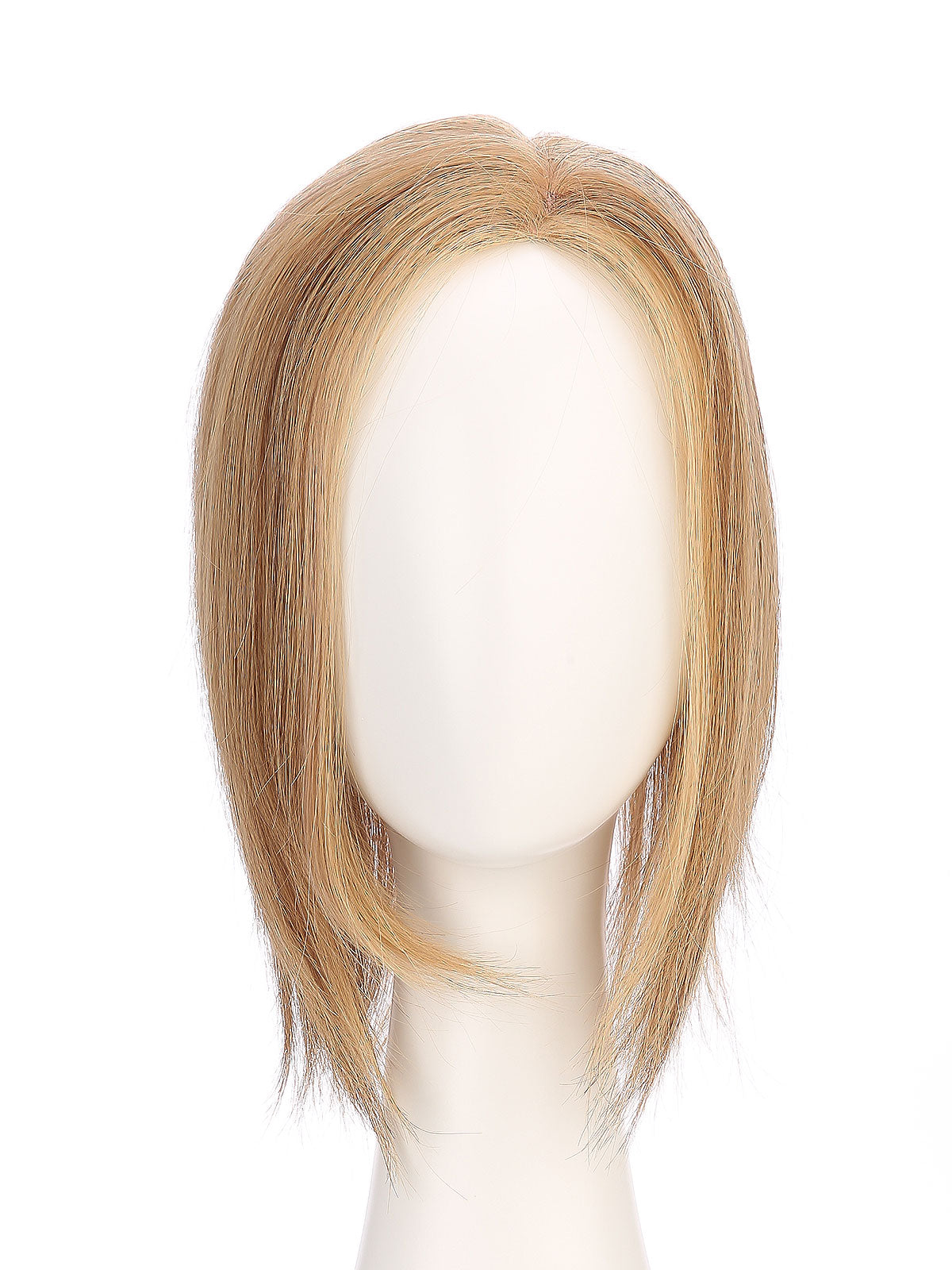 Elva in Ash Violet Blonde | 10" Remy Human Hair Topper | Mono Base Cool Blonde Top Piece by ECCO Hair