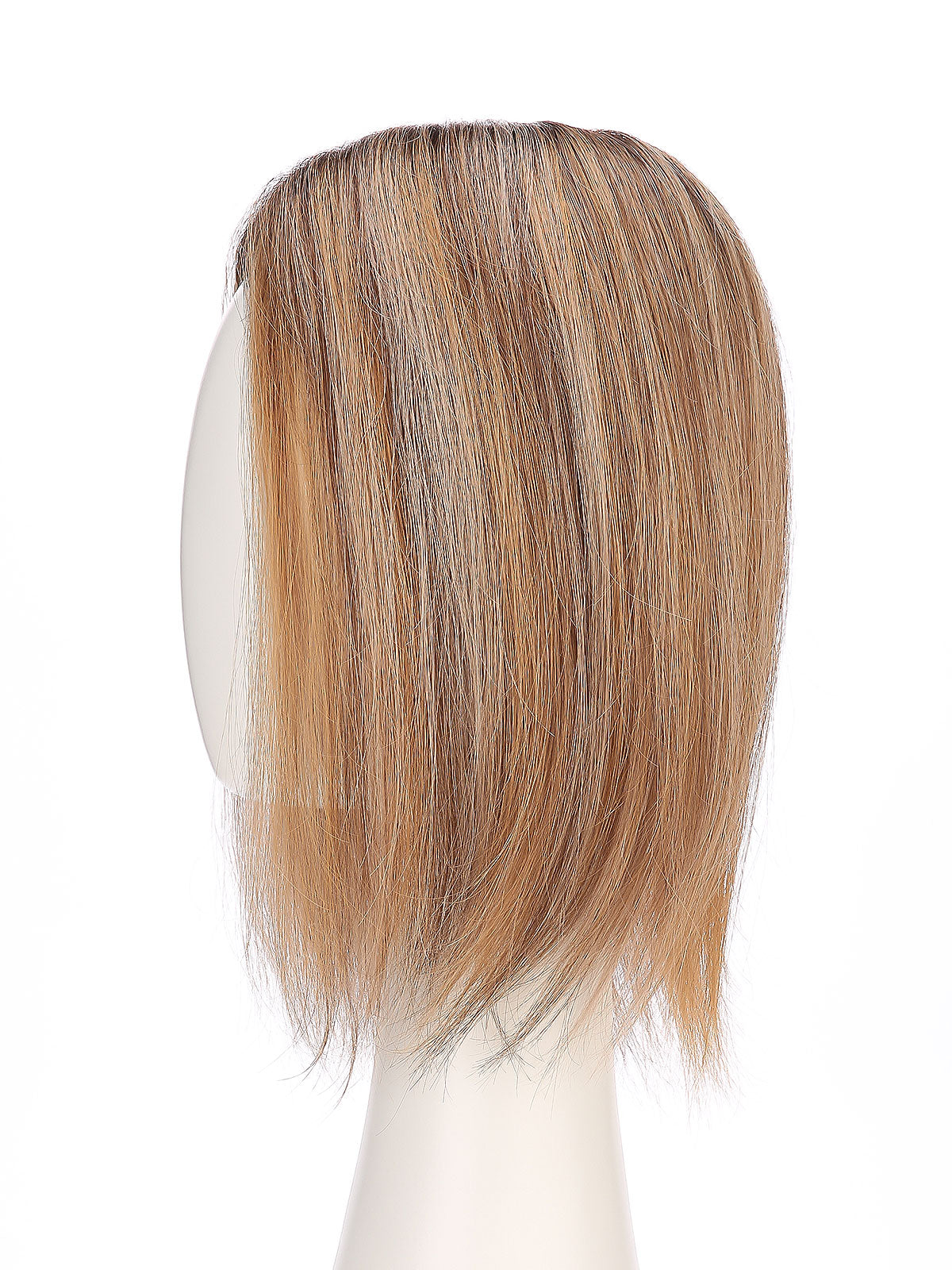 Maia in Toffee Rooted | 12" Remy Human Hair Topper | Mono Straight Hairpiece by ECCO Hair