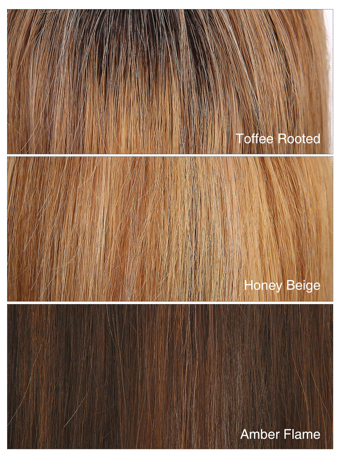 Maia in Toffee Rooted | 12" Remy Human Hair Topper | Mono Straight Hairpiece by ECCO Hair