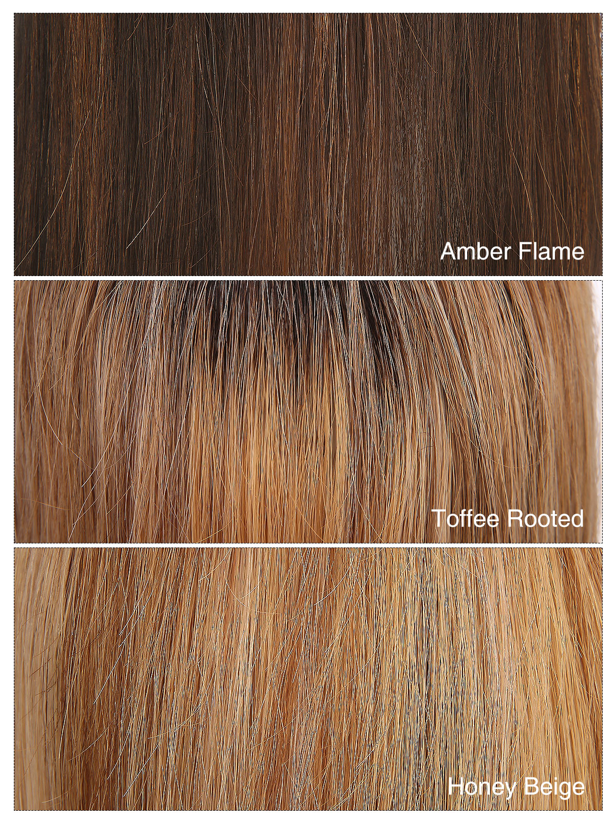 Maia in Amber Flame | 12" Remy Human Hair Topper | Red-Gold Mono Top Piece by ECCO Hair