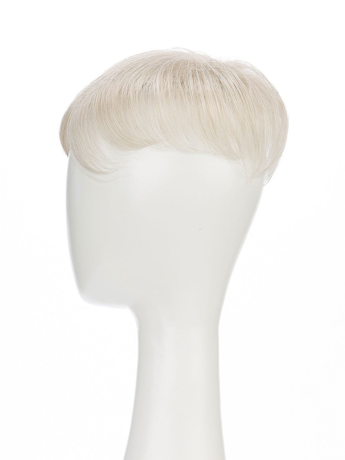 Aeris in Frost White | 6x6 Topper | Synthetic Light Density Hairpiece by ECCO Hair