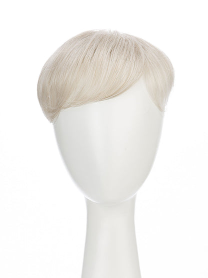 Aeris in Frost White | 6x6 Topper | Synthetic Light Density Hairpiece by ECCO Hair