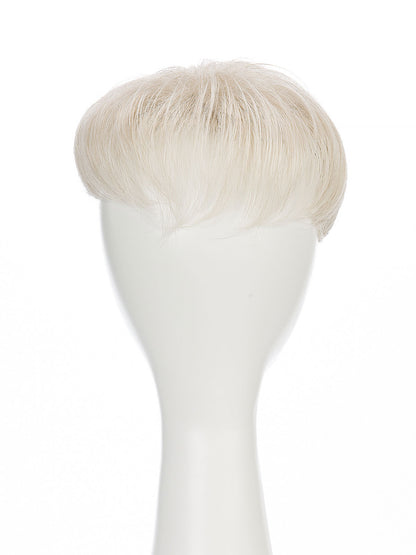 Aeris in Frost White | 6x6 Topper | Synthetic Light Density Hairpiece by ECCO Hair