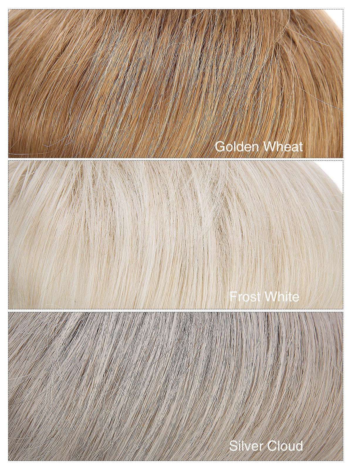 Aeris in Golden Wheat | 6x6 Topper | Blonde Synthetic Hairpiece by ECCO Hair