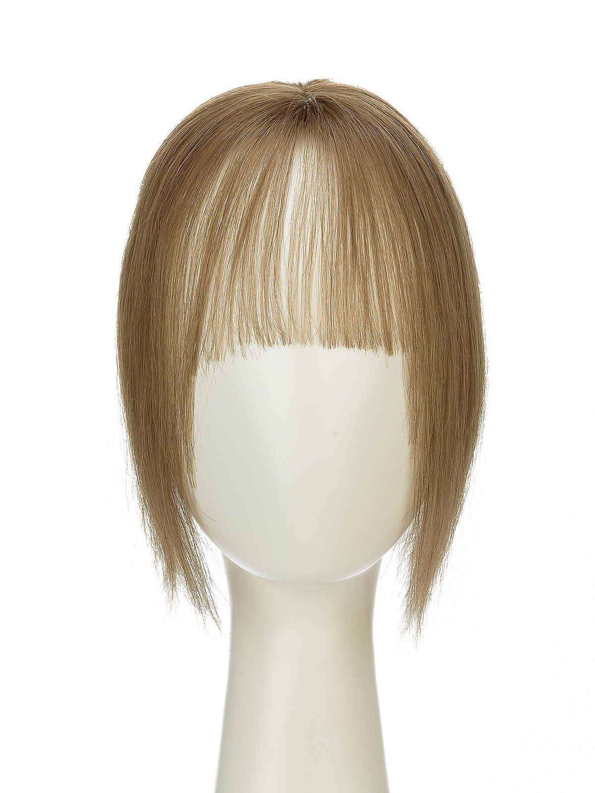 Elise in Light Chestnut Brown | 9" Remy Human Hair Topper | HD Lace Closure with Bangs by ECCO Hair
