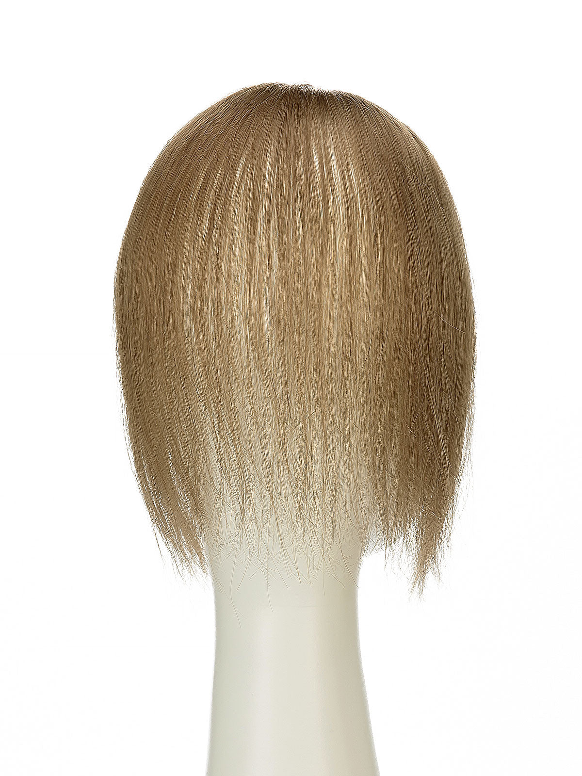 Elise in Light Chestnut Brown | 9" Remy Human Hair Topper | HD Lace Closure with Bangs by ECCO Hair