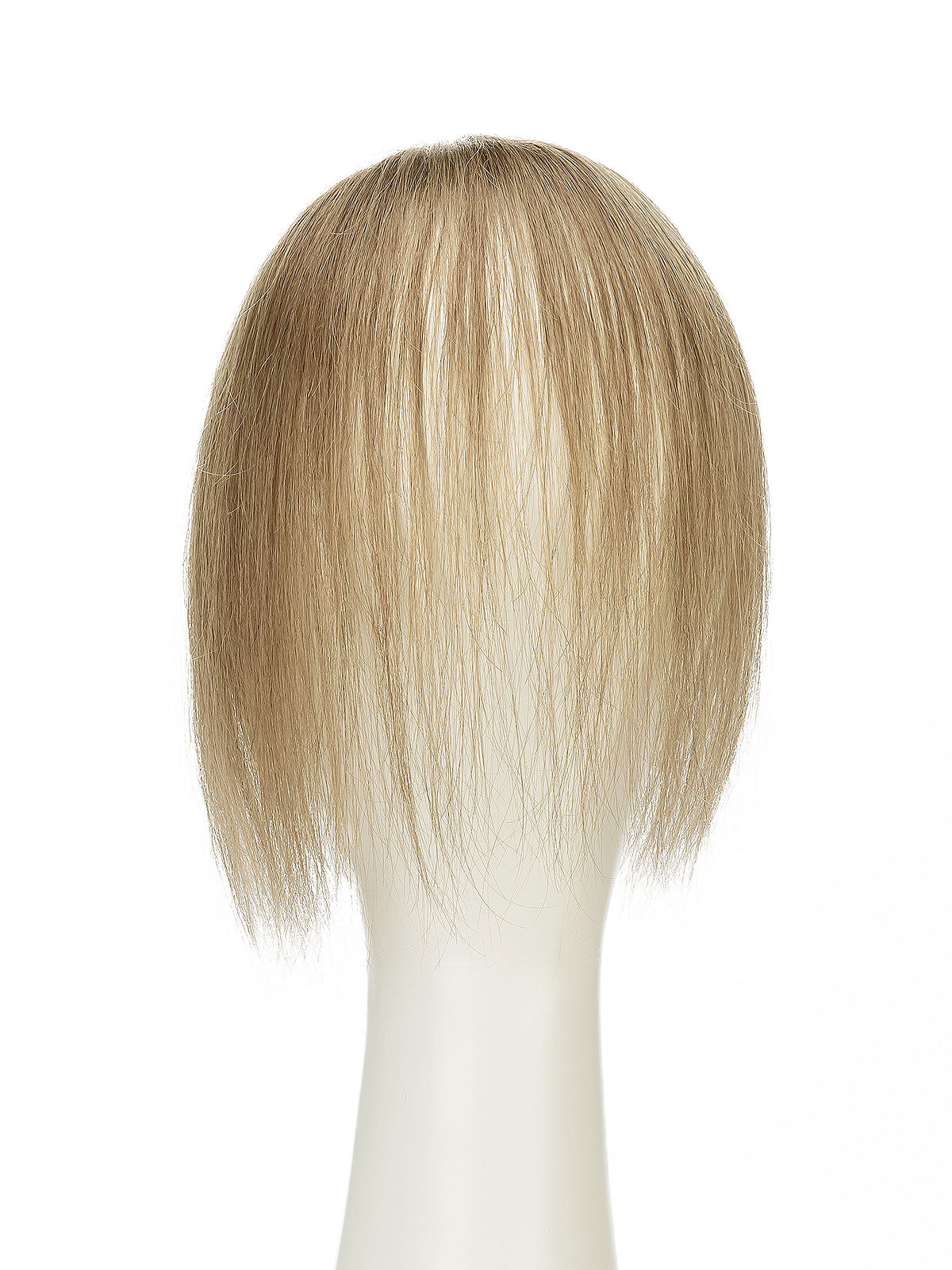 Elise in Soft Ash Brown Mix | 9" Remy Human Hair Topper | HD Lace Closure with Bangs by ECCO Hair