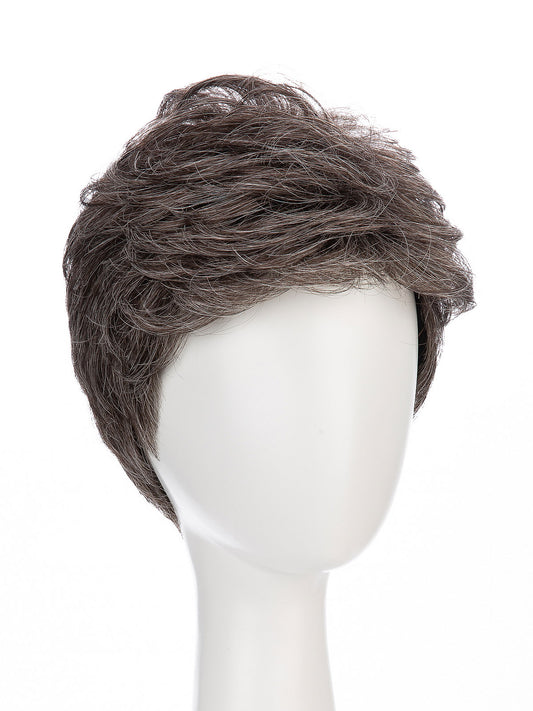 Ardin in Slate Blend | Wefted Synthetic Men¡¯s Wig | Salt & Pepper Look by ECCO Hair
