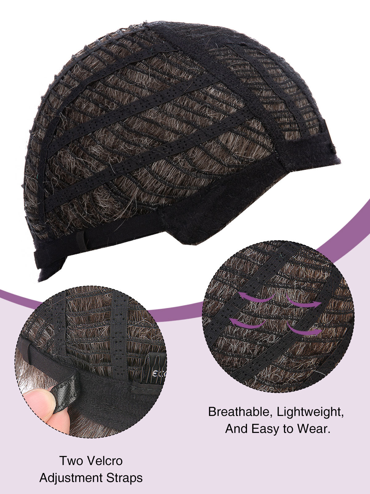 Ardin in Slate Blend | Wefted Synthetic Men¡¯s Wig | Salt & Pepper Look by ECCO Hair