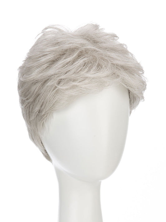 Ardin in Ash Grey | Wefted Synthetic Men¡¯s Wig | Silver Grey Hair System by ECCO Hair
