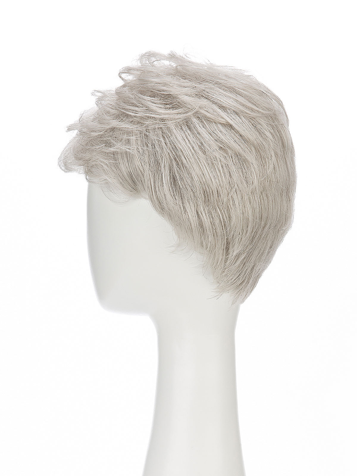 Ardin in Ash Grey | Wefted Synthetic Men¡¯s Wig | Silver Grey Hair System by ECCO Hair
