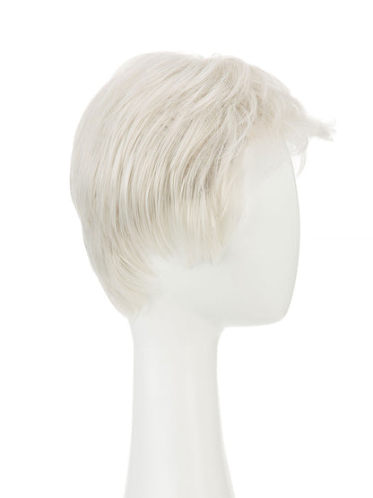 Eden in Arctic Pearl | Lace Front Mono Crown Synthetic Wig | Silver Pixie Wig by Rieker Wigs