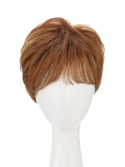 Marion in Amber Maple | Short Straight Synthetic Wig | Auburn Pixie by Rieker Wigs