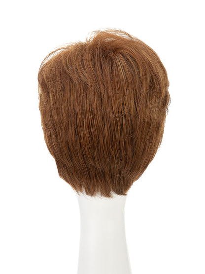 Marion in Amber Maple | Short Straight Synthetic Wig | Auburn Pixie by Rieker Wigs