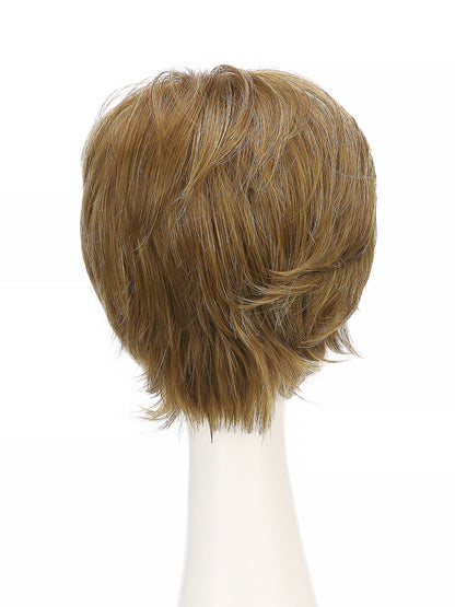 Isabelle in Medium Brown Blend | Short Synthetic Wig | Dimensional Brown Wig by Rieker Wigs